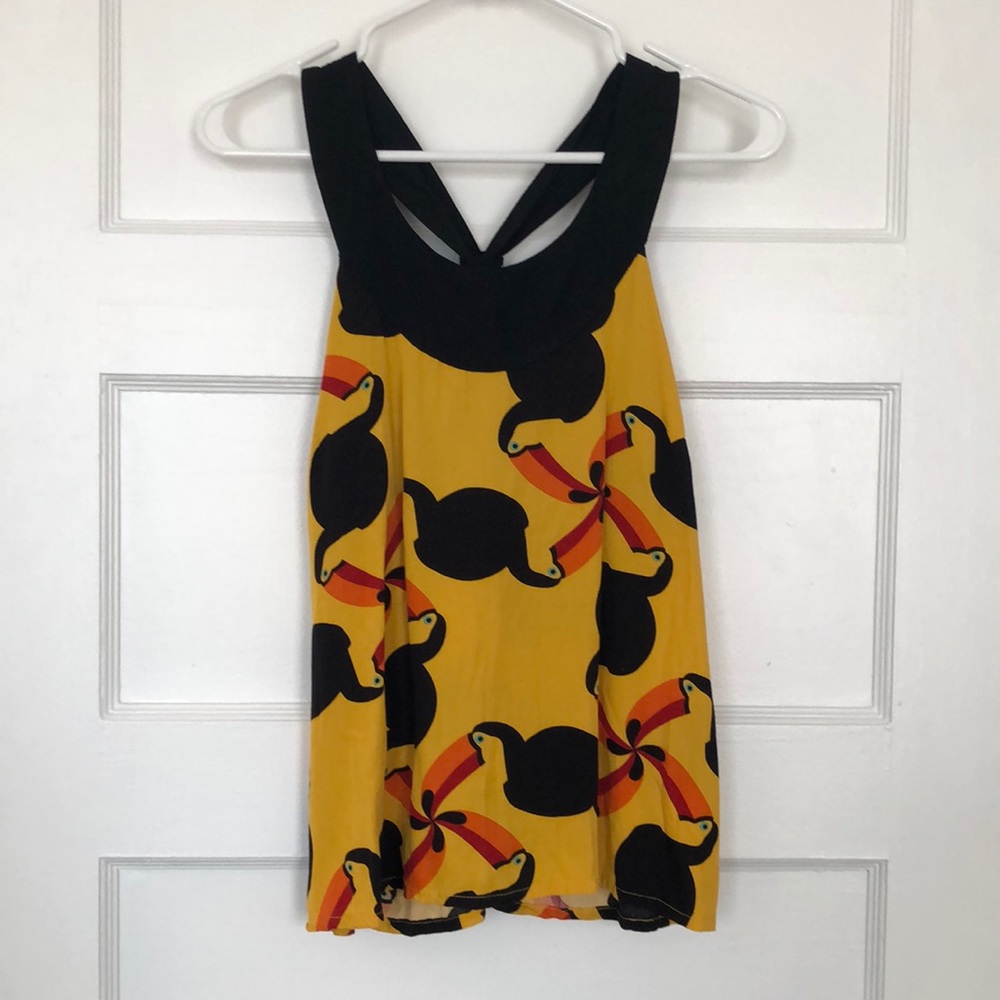 Totem Sz. 2 Toucan Bird Top from Brazil